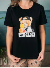 Пижама Selfi (бриджи) (кулирка)